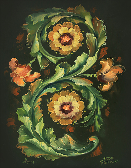 S103 The Art of Rosemaling